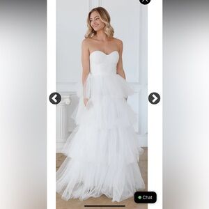 Untamed Petals Margo Tulle Ballgown